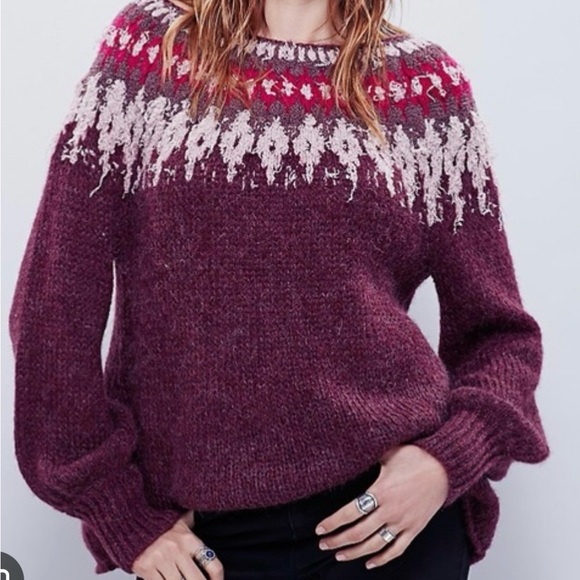 Free People Baltic Fair Isle Sweater - Picture 3 of 9